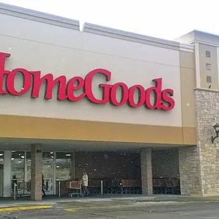 Store Front facing West Center.