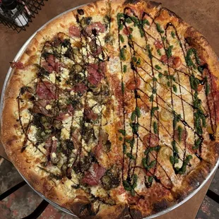 Caprese + Brussel prosciutto