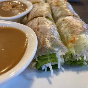 38. Veggie Spring Rolls