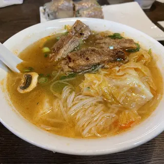 40. Veggie Tom-Yum Noodle Soup