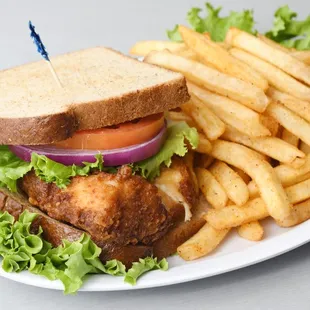 Uncle Johnny's Juicy Chicken Sandwich