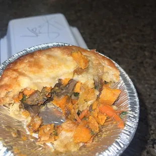 Vegetarian pot pie