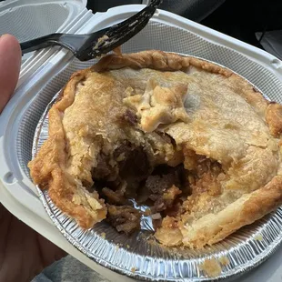 Beef pot pie