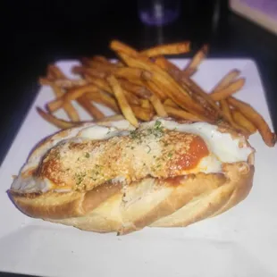 The Meatball w fries