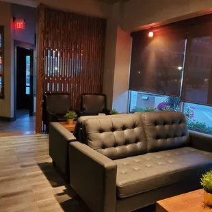 Seating area waiting room