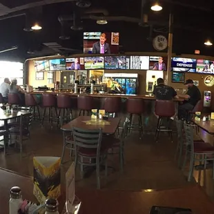 Pano view from the back booths.