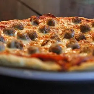 Sausage pizza