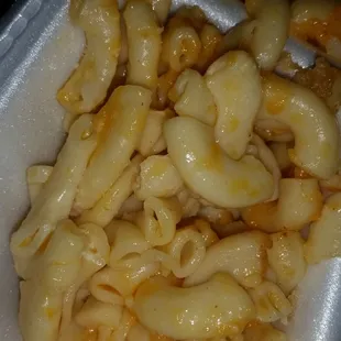 Mac and cheese is HORRIBLE! It&apos;s basically cheese and noodles no kind of sauce,yuck.