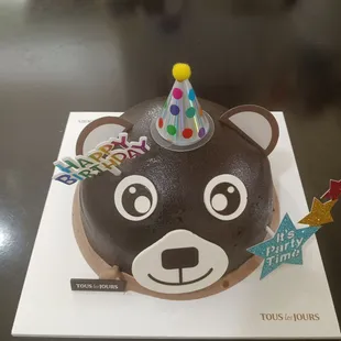 Chocolate Bear Cake