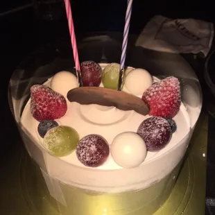 Birthday cake for my family from Homeplus Bakery