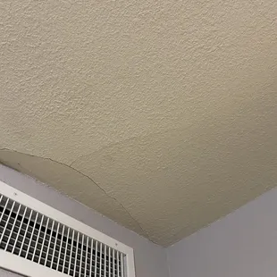 More cracked ceilings