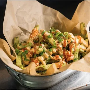 Try the drizzle fries