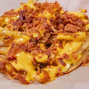 Bacon cheese fry