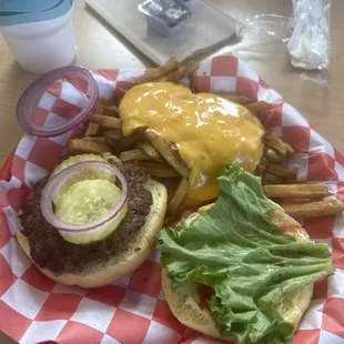 #1 with chili cheese fries