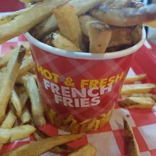 Hot delicious fries!