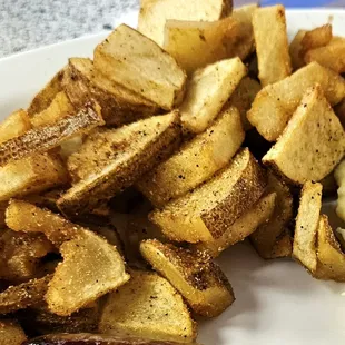 OMG amazing &amp; custom seasoned home fries!