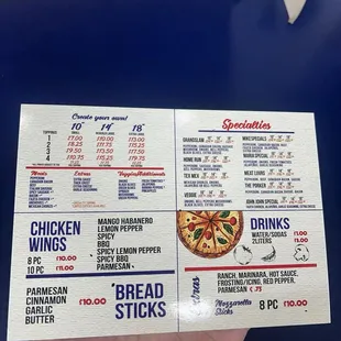 Menu!