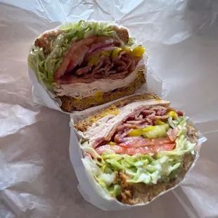 BLT Sandwich with turkey added