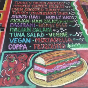 Deli menu 2.