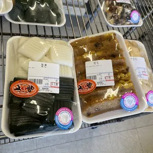 a variety of baked goods