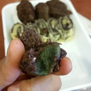 Modem dduk. With red bean dduk in the back.