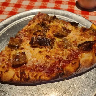 slices of medium eggplant pie