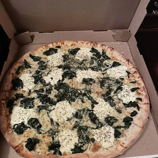 #2 White Pie with Spinach - Large