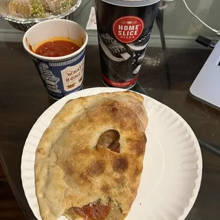 Meat Calzone (Pepperoni & Sausage)