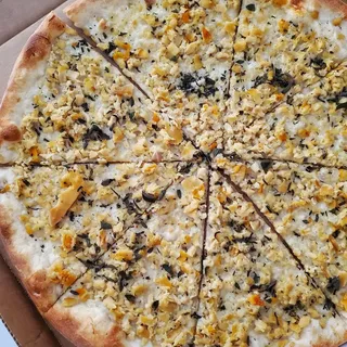 #7 White Clam Pizza - Large