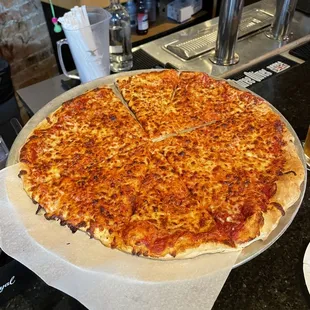 16 inch cheese pizza
