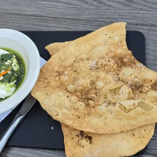 Pesto Burrata appetizer