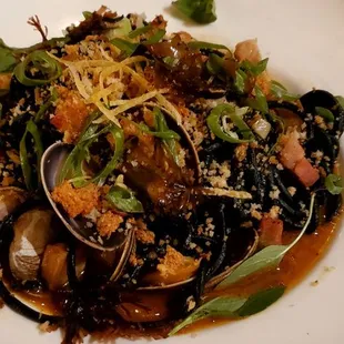 Squid Ink Spaghetti