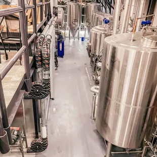 Taproom/fermentation vessels