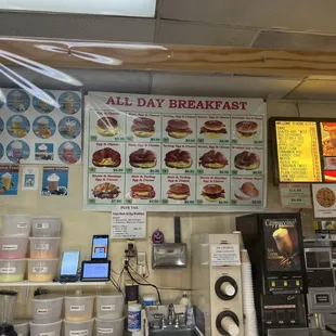 Breakfast sandwich option