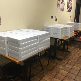 05/17/17: An Elementary School in La Mirada ordered 60 dozens of donuts from us.