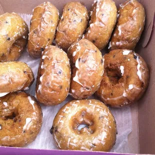 Blueberry donuts: tastier and fluffier than M&amp;M donuts.