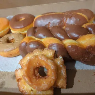 Traditional style donuts with the classic taste I remember
