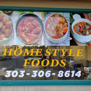 a picture of a restaurant window