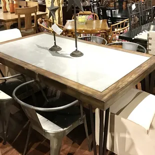 Model Home Table W/6 Chairs $849.