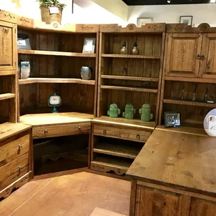 More wood &amp; Yager 8 Piece Desk $2999.
