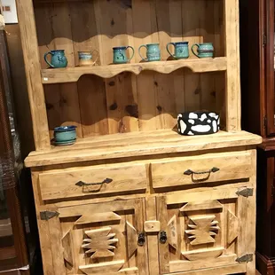 Rustic China Hutch $399