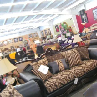Home styles furniture inside view