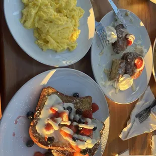 Honey Jack French Toast w/ Eggs