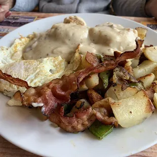 Biscuits and gravy