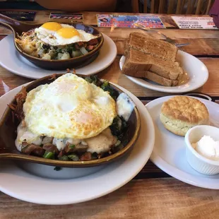 Cajun Skillet and country skillet