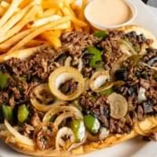 steak, food