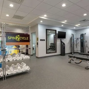 Health club  fitness center  gym