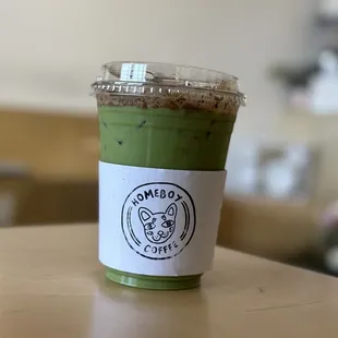Maple cinnamon matcha