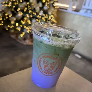 12/30/2024 ube matcha latte