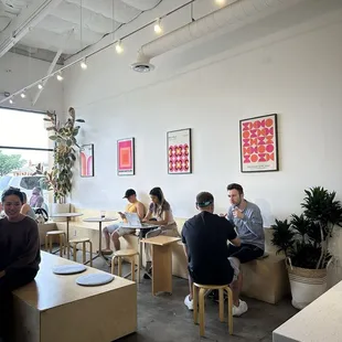 Minimal aesthetic and functional furniture